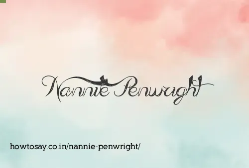 Nannie Penwright
