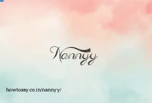 Nannyy