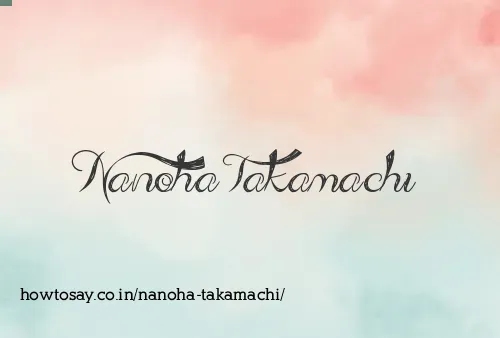 Nanoha Takamachi