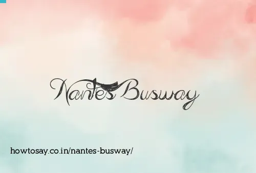Nantes Busway