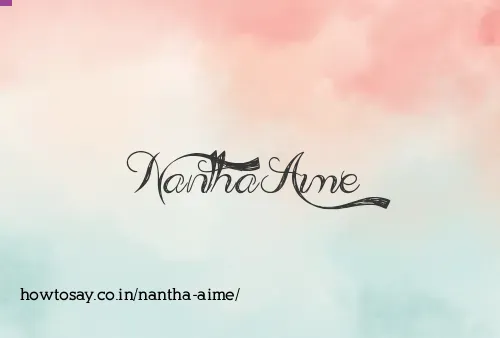 Nantha Aime