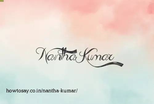Nantha Kumar