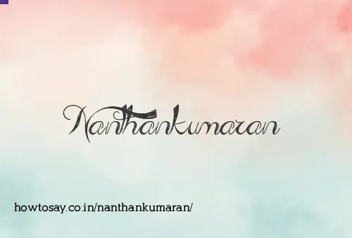 Nanthankumaran