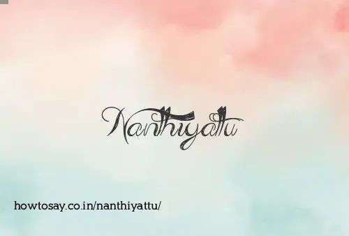 Nanthiyattu