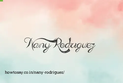 Nany Rodriguez