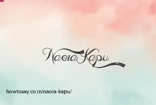 Naoia Kapu
