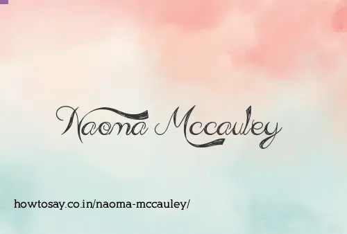 Naoma Mccauley