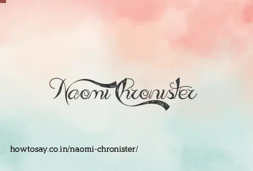 Naomi Chronister