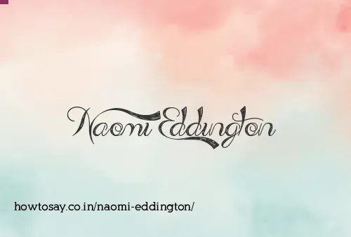 Naomi Eddington