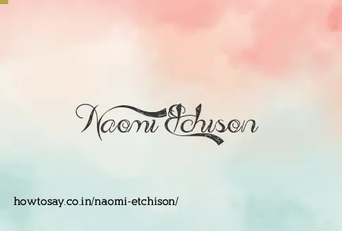 Naomi Etchison