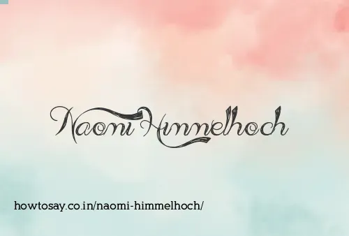 Naomi Himmelhoch