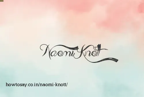 Naomi Knott