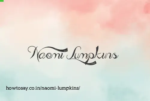 Naomi Lumpkins