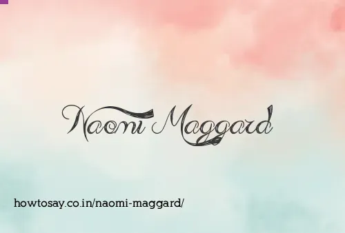 Naomi Maggard
