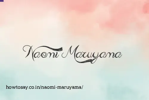 Naomi Maruyama