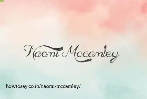 Naomi Mccamley