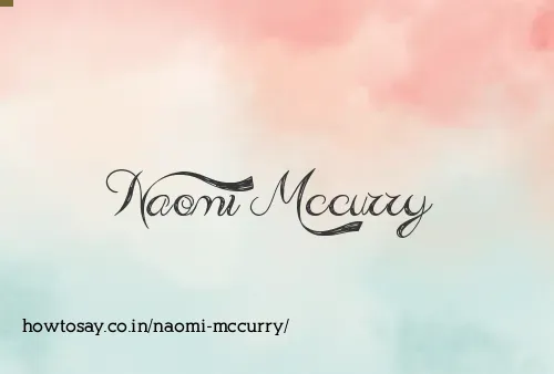 Naomi Mccurry
