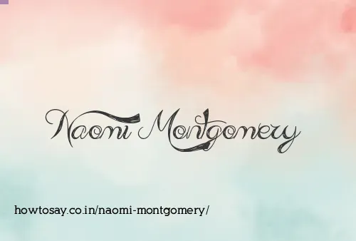 Naomi Montgomery