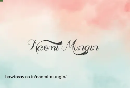 Naomi Mungin