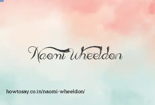 Naomi Wheeldon