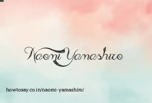Naomi Yamashiro