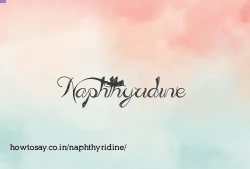 Naphthyridine