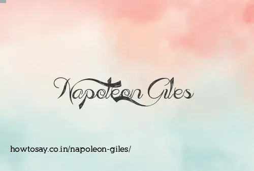 Napoleon Giles