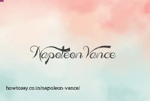 Napoleon Vance