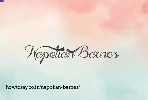 Napolian Barnes