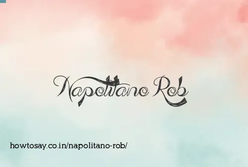 Napolitano Rob
