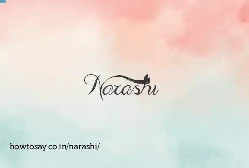 Narashi