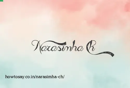 Narasimha Ch