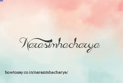 Narasimhacharya