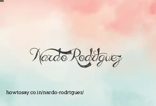 Nardo Rodrtguez