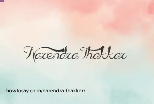 Narendra Thakkar