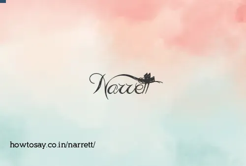 Narrett
