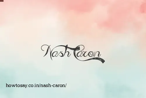 Nash Caron