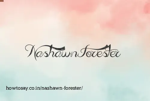 Nashawn Forester