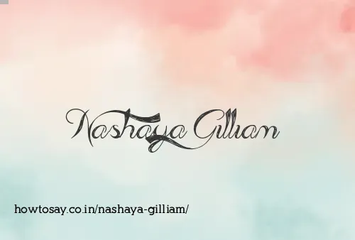 Nashaya Gilliam