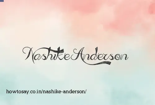 Nashike Anderson