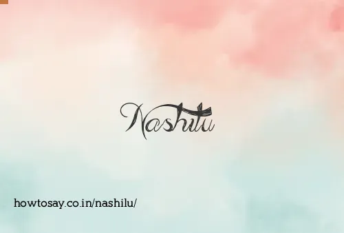 Nashilu