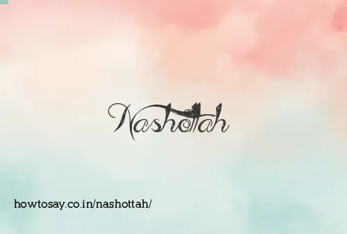 Nashottah