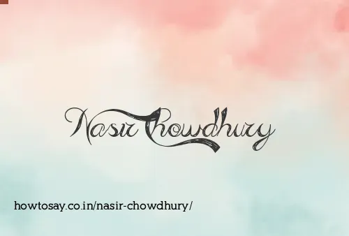 Nasir Chowdhury