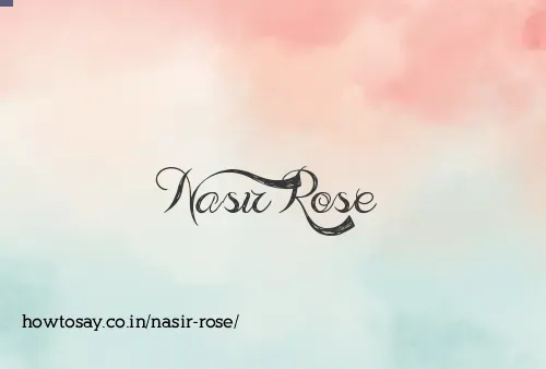 Nasir Rose