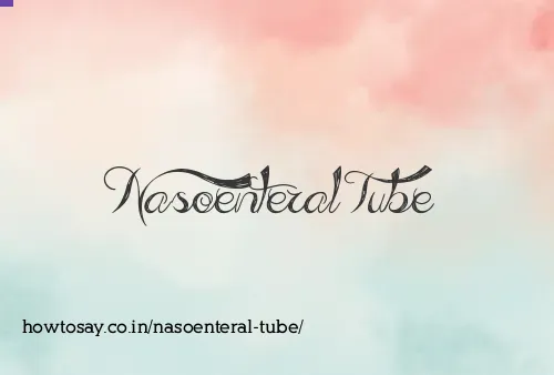 Nasoenteral Tube
