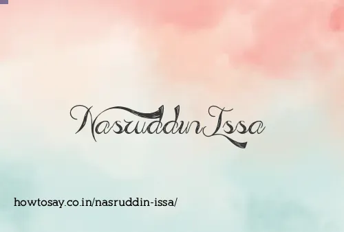 Nasruddin Issa