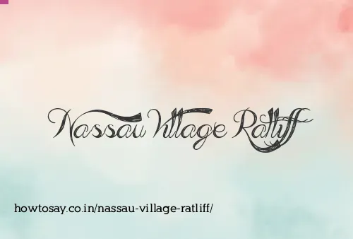 Nassau Village Ratliff