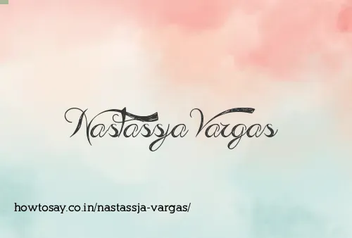 Nastassja Vargas