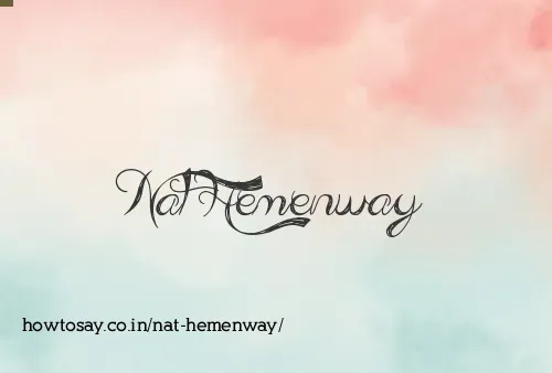 Nat Hemenway