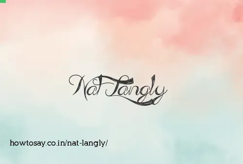 Nat Langly